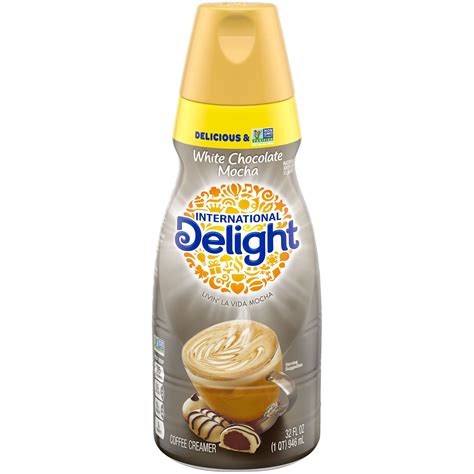 International Delight White Chocolate Mocha Coffee Creamer 32 Oz