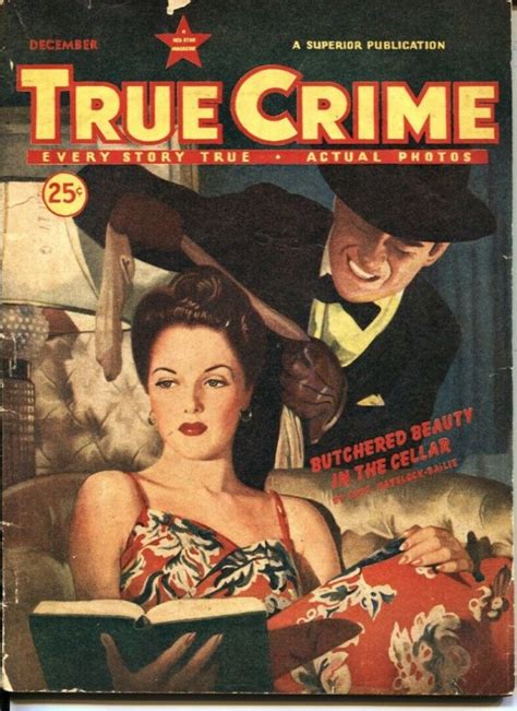 True Crime Dec 1945 Silk Stocking Strangulation Jesse James Gang Pulp