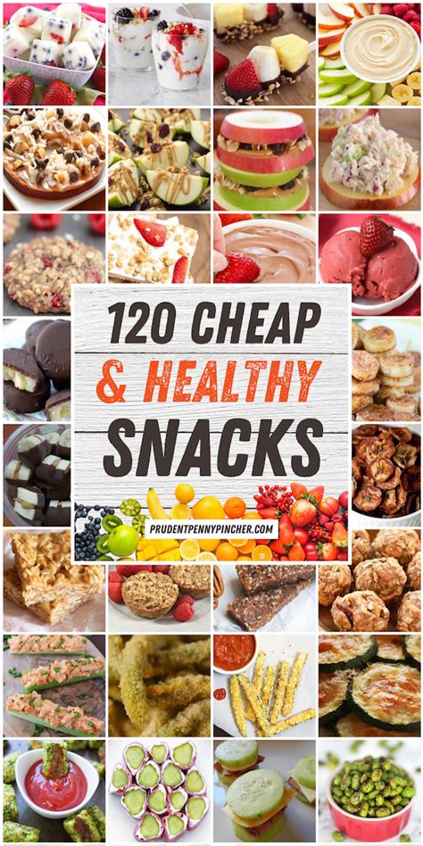 120 Cheap And Healthy Snack Recipes Artofit