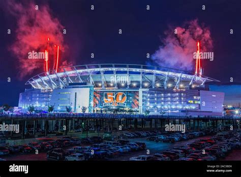 Paul Brown Stadium Home Of The Cincinnati Bengals Nfl Team Stock Photo