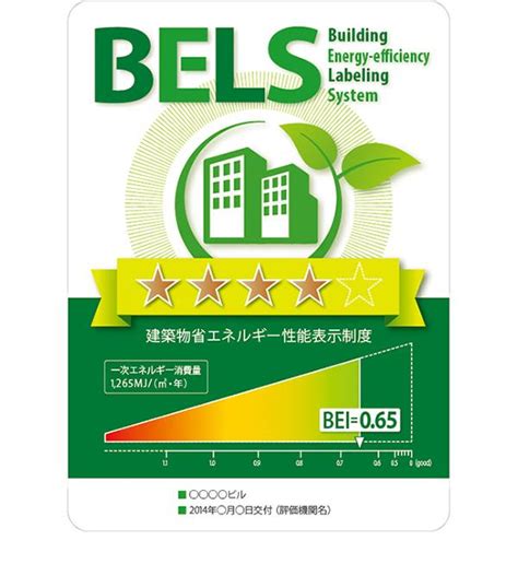 BELS評価（建築物省エネルギー性能表示制度）｜BELS評価｜センター取扱業務｜愛知県建築住宅センター