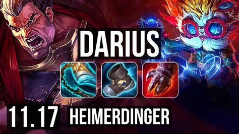 Darius Vs Heimerdinger Top M Mastery Godlike Games