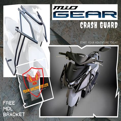 YAMAHA MIO GEAR 125 V1 V2 V3 FULL CRASH GUARD PHASE 1