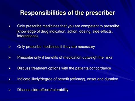 PPT An Introduction To Prescribing PowerPoint Presentation Free