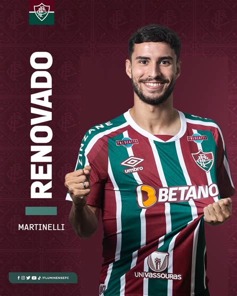 Fluminense F C On Twitter Pra Cima Marti Fluminense Renova