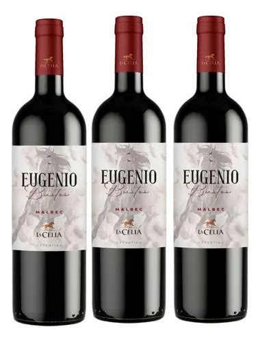 Vino Eugenio Bustos Malbec Tinto Ml La Celia Pack X En Venta En