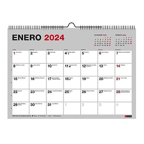 Descuento 2024 Miquelrius Calendario Sobremesa 2024 Basic Tamaño