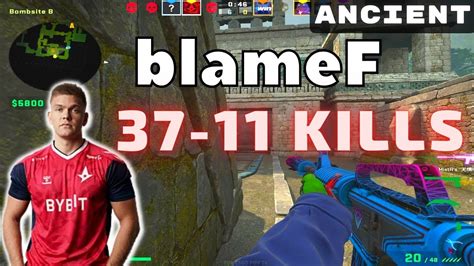 CSGO POV Astralis blameF 37 11 vs 1WIN Ancient 𝙒𝙞𝙣 16 12 𝘾𝘾𝙏