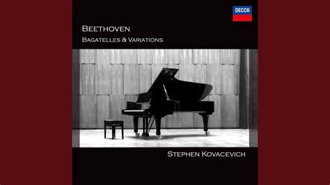 Beethoven 33 Piano Variations In C Op 120 On A Waltz By Anton Diabelli Variation Xi