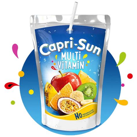 Capri Sun Jus De Fruits Multivitaminé 20 Cl Par 10 Achat En Ligne