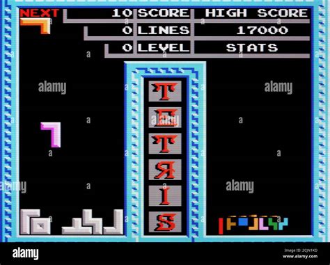 Tengen Tetris Nintendo Entertainment System Nes Videogame