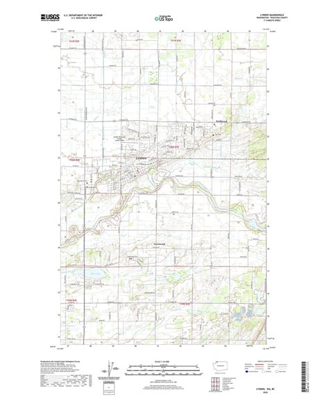 Lynden Washington Us Topo Map Mytopo Map Store