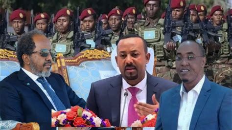 Deg Deg Abiy Ahmed Oo Isku Soo Dhiibay Somalia Guusha Xasan Sheekh