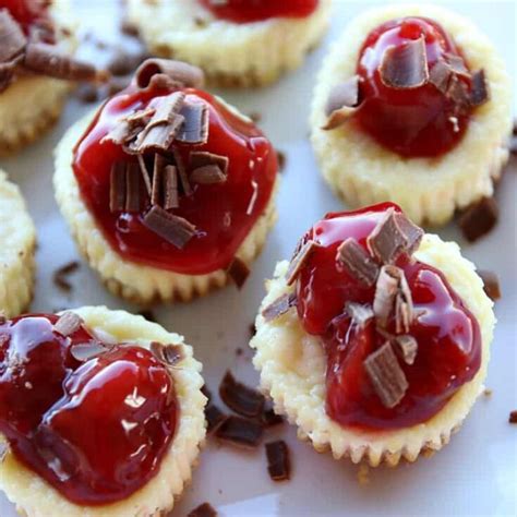 Weight Watchers Cherry Cheesecake Bites