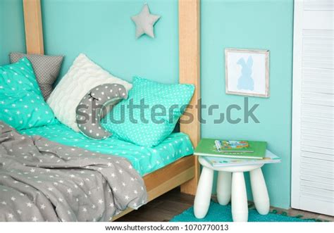 Comfortable Bed Modern Children Room Stock Photo 1070770013 Shutterstock