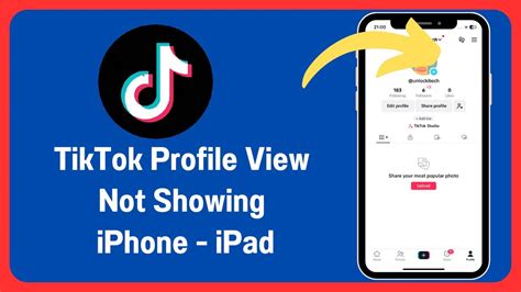 How To Fix Tiktok Profile View Option Not Showing Iphone Youtube