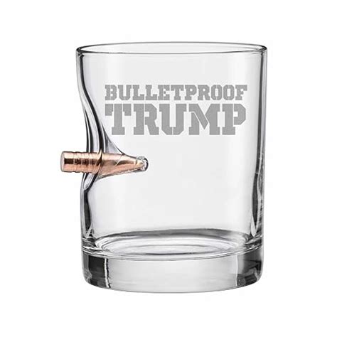 Amazon Bulletproof Trump Drinking Glasses Made In The USA MAGA