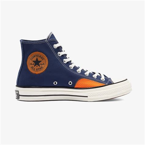 Converse Chuck Ripstop And Canvas Hi Erkek Lacivert Sneaker Erkek