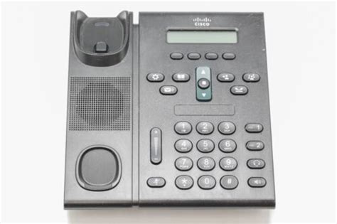 Cisco Unified Ip Phone 6921 Cp 6921 C K9 V02 Two Lines And Full Duplex