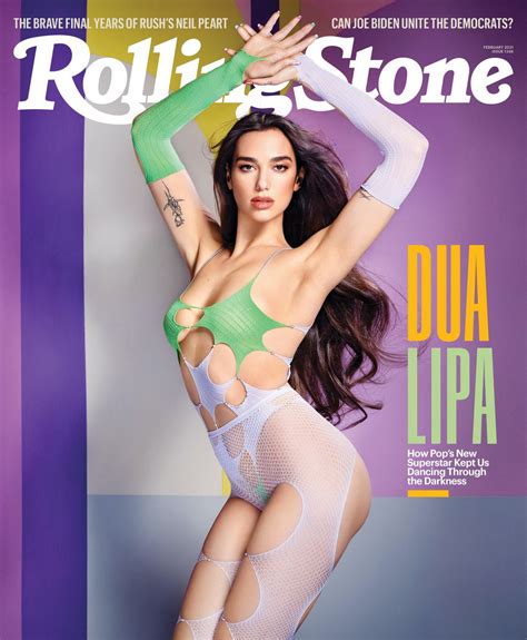 Dua Lipa Photoshoot For Rolling Stone February 2021 • Celebmafia