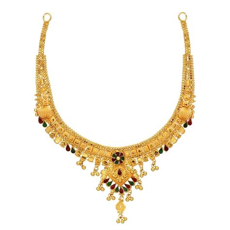 Traditional Gold Necklace Designs In Grams