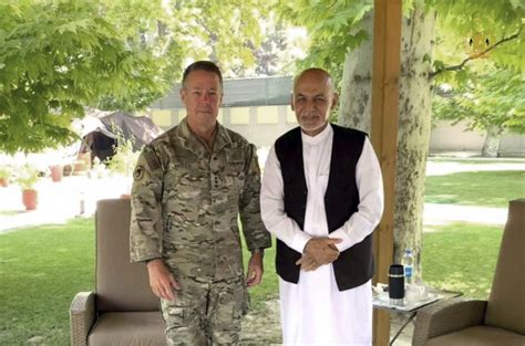 In Symbolic End To War Us General Austin Miller Departs Afghanistan