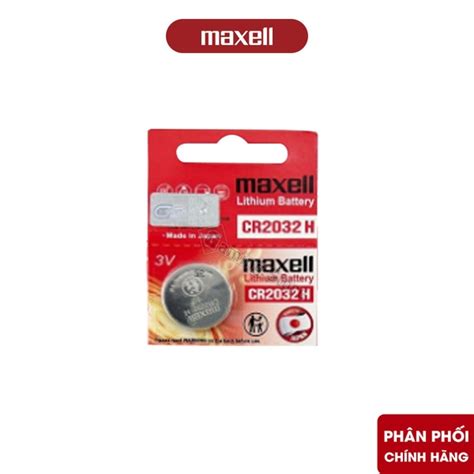 pin maxell cr lithium  hang chinh hang