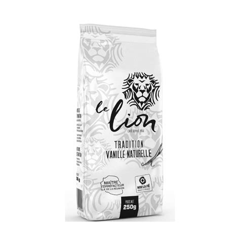 Café le Lion Tradition Moulu saveur Vanille 250g