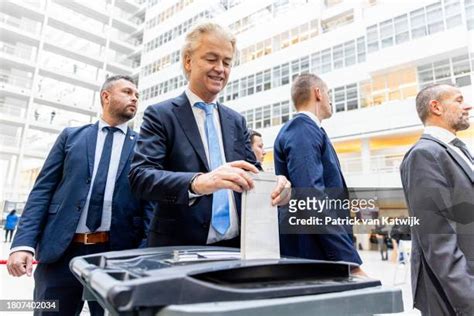 Dutch Party For Freedom (Pvv) Leader Geert Wilders Photos and Premium ...