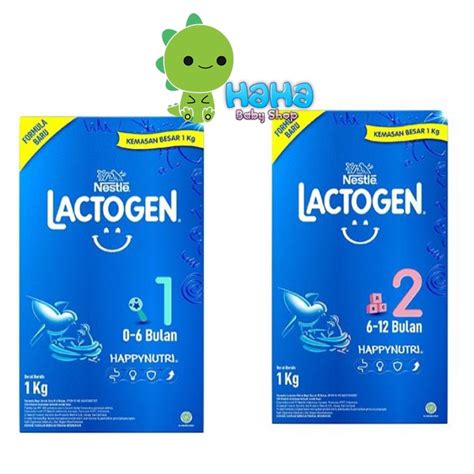 Jual Nestle Lactogen 1 0 6 Bulan Lactogen 2 6 12 Bulan Susu