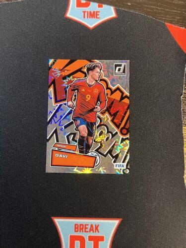 Panini Donruss Soccer Fifa Spain Gavi Kaboom Ssp Ebay