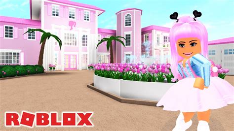 Building Barbies Dream Kitchen Dream House Welcome To Bloxburg Youtube