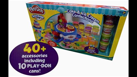 Play Doh Sweet Shoppe Cake And Ice Cream Confections 40 Accessoried 10