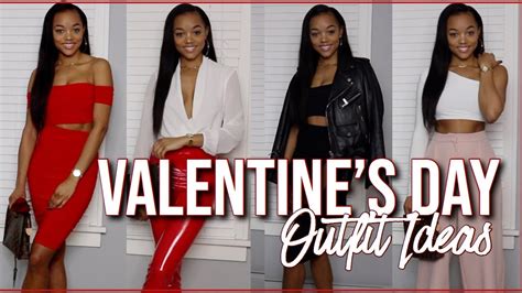 Valentines Day Outfit Ideas 2021 Valentines Day Lookbook Youtube