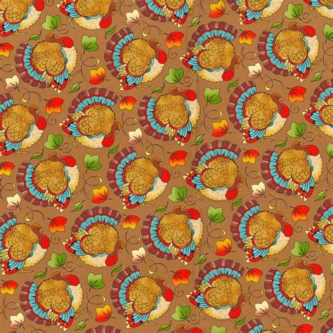 Fabric Traditions Fall Turkeys Cotton Fabric | Michaels