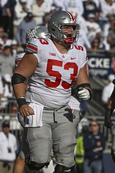 Luke Wypler Ol Ohio State Nfl Draft Scouting Report For Browns