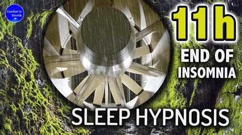 Sleep Hypnosis Fall Asleep Easily Wind Tunnel Fan And Rain Sound To Sleep Deeply White Noise