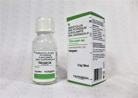 Amoxycillin And Potassium Clavulanate Suspension 228 5mg 5ml