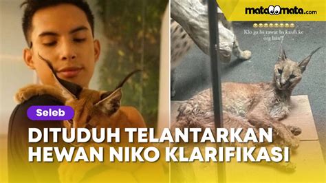 Tak Terima Dituduh Telantarkan Hewan Peliharaan Niko Al Hakim