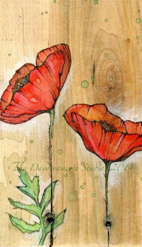 Found On Bing From Pinterest Watercolor Poppies Poppy