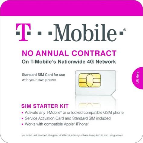 610215000000 T-Mobile SIM Card Activation Kit (T-Mobile)