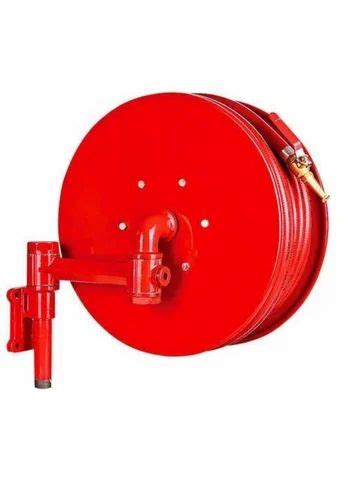 Hydrant Malaysian Red Hose Reel Drum For Fire Fighting At Best Price