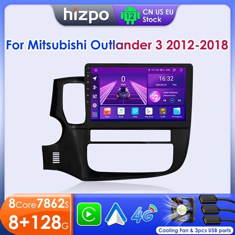 Hizpo Din Android For Mitsubishi Outlander Car