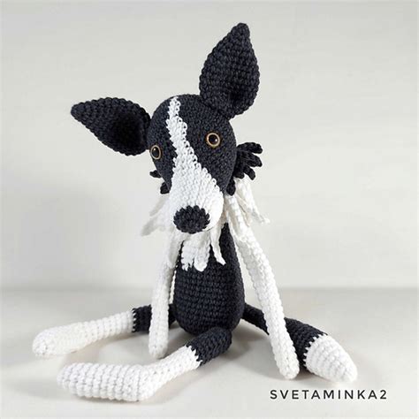 Ravelry Border Collie Amigurumi Pattern By Sveta Minakova