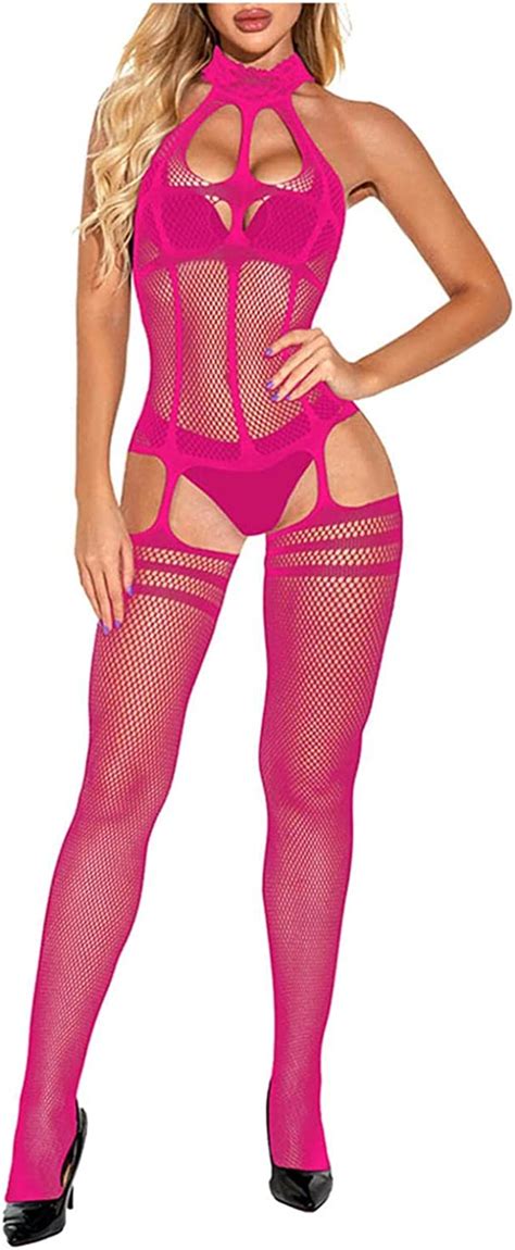 Amazon Babydoll Lingerie For Womens Women S Mesh Lingerie Fishnet