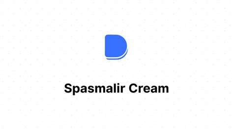 Spasmalir Cream