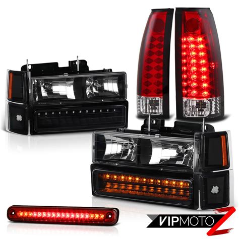 Chevy C C Silverado Red Led Cargo Tail Light