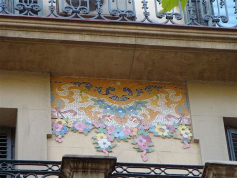 Barcelona Views 15 Mosaic on a building | Mosaic, Decor, Home decor