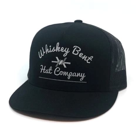 Whiskey Bent Hat Co Black Barbwire Cap Western Edge Ltd