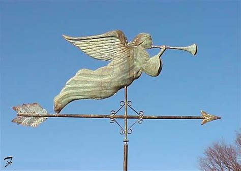 Angel Gabriel Weathervane Ferro Weathervanes